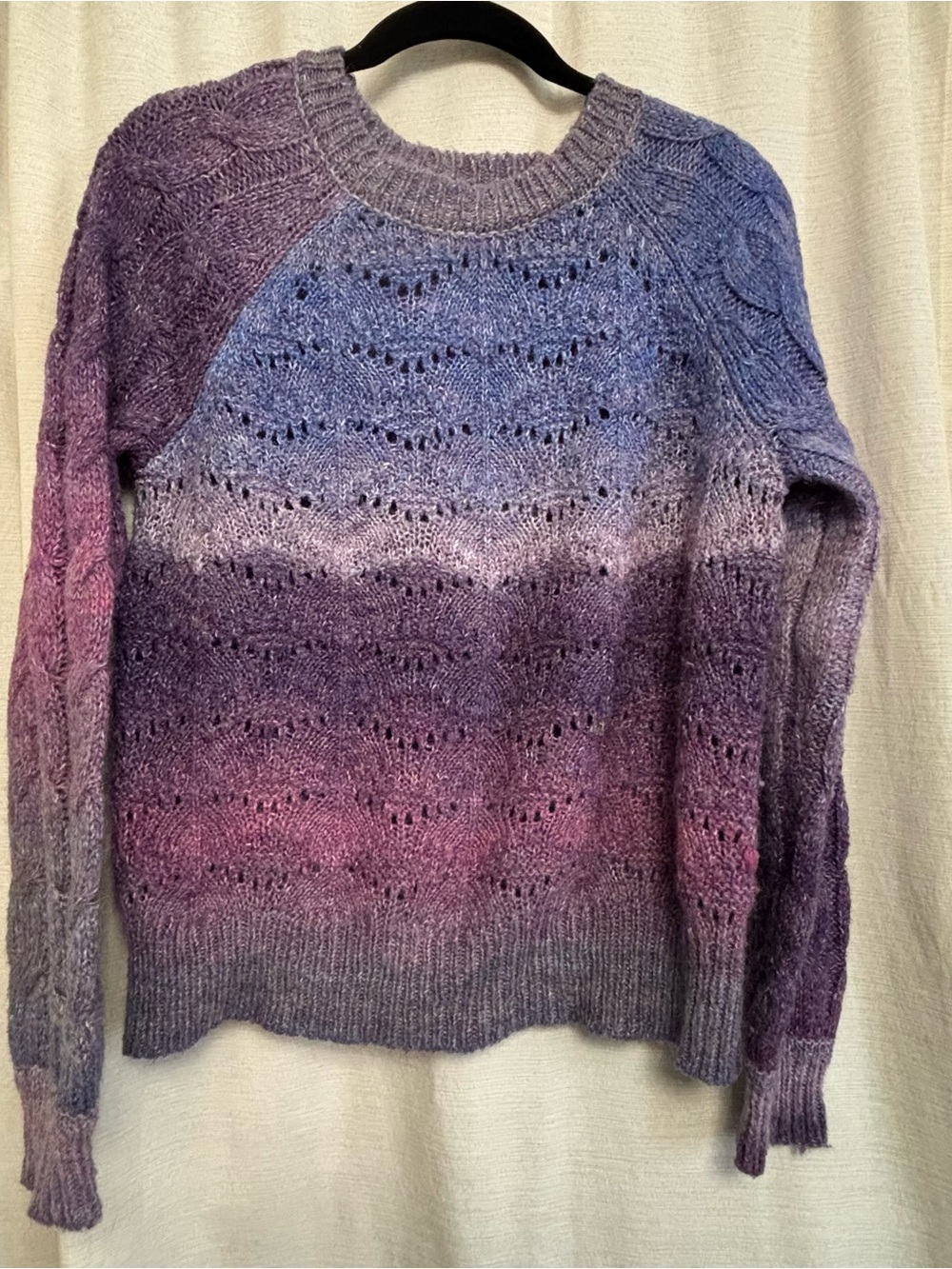 Barbiecore cozy sweater, XS, Knox Rose